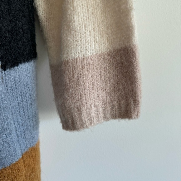 Dreamers striped open front cardigan size x-small - Picture 2 of 6